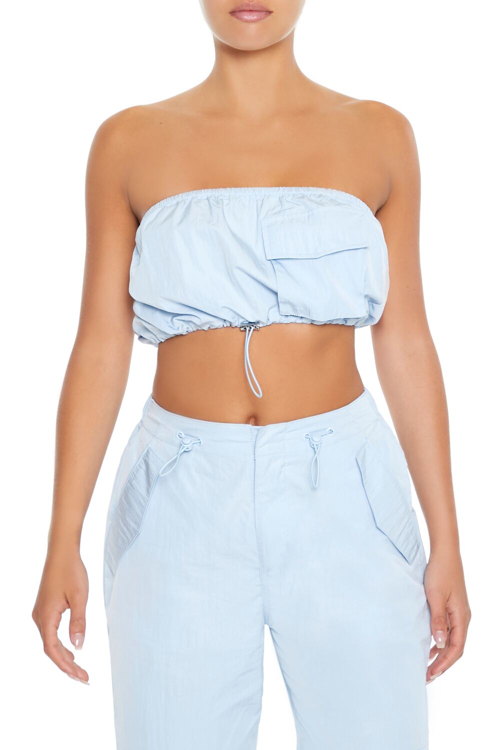 Cargo Tube Crop Top | Forever 21 Womens