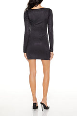 Contour Sculpt Rhinestone Mini Dress | Forever 21 Womens