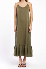 Adele Adjustable Strap Long Tank Dress | Forever 21 Womens
