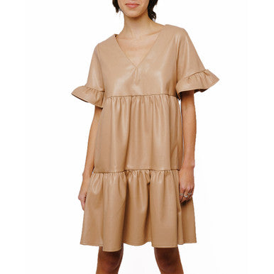 Ashlyn Vegan Leather Dress | Forever 21 Womens