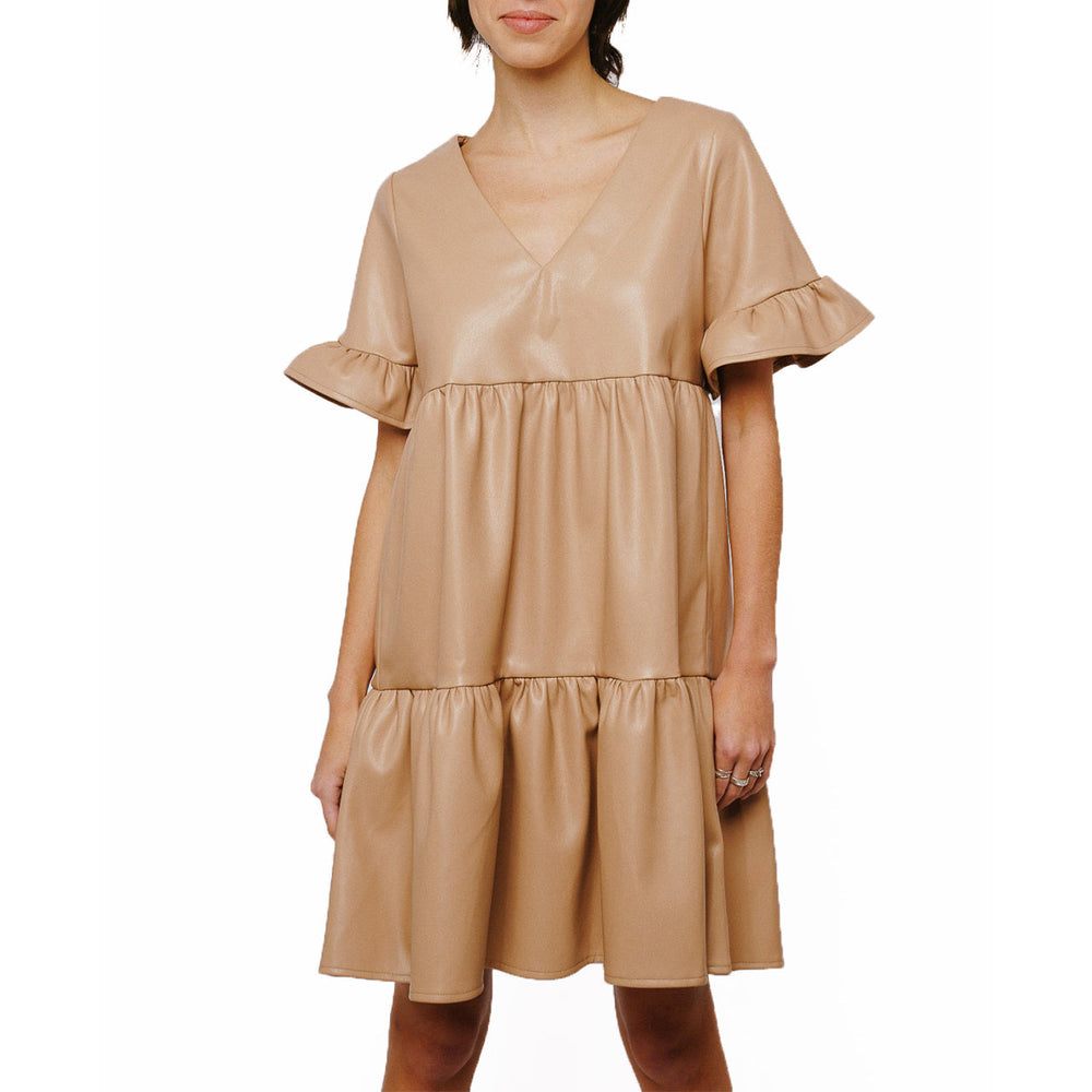 Ashlyn Vegan Leather Dress | Forever 21 Womens