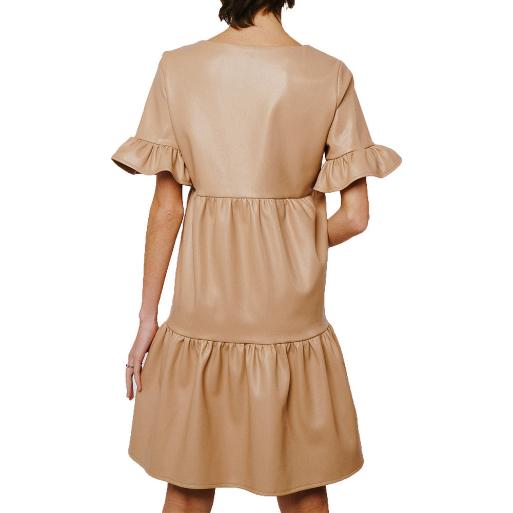 Ashlyn Vegan Leather Dress | Forever 21 Womens