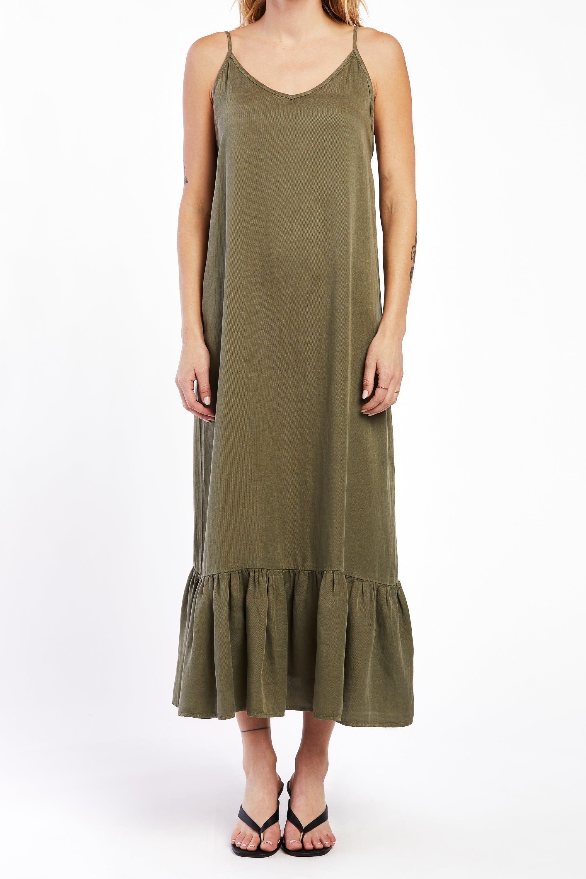 Adele Adjustable Strap Long Tank Dress | Forever 21 Womens