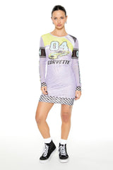 Corvette Graphic Mini Dress | Forever 21 Womens