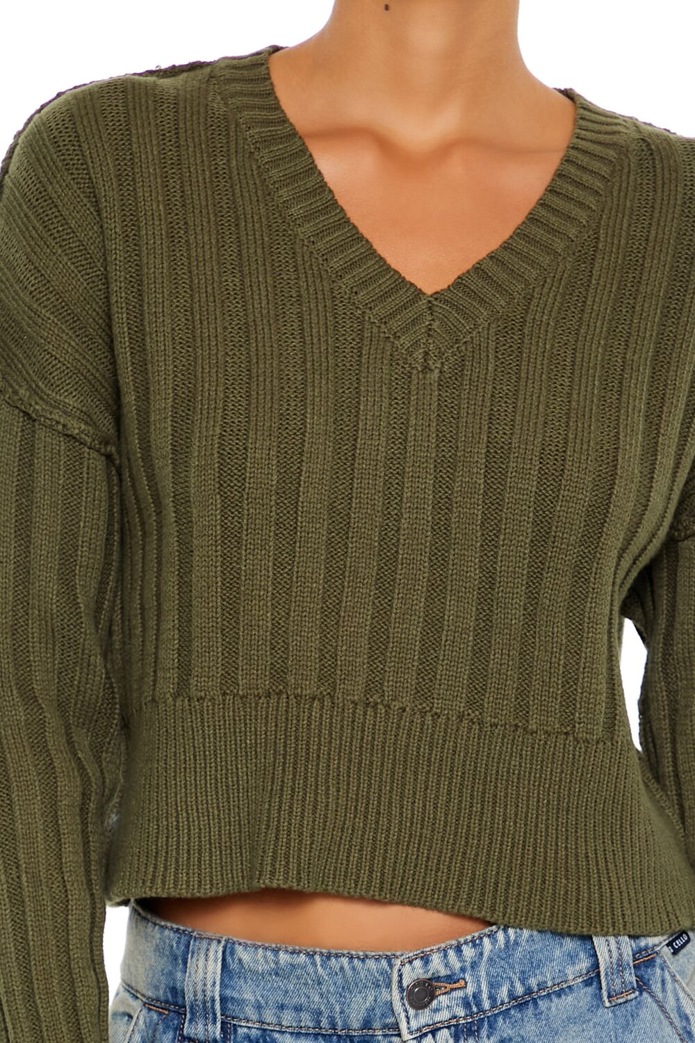 Chunky Knit Cropped Sweater | Forever 21 Womens