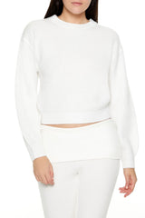 Cropped Drop-Sleeve Sweater | Forever 21 Womens