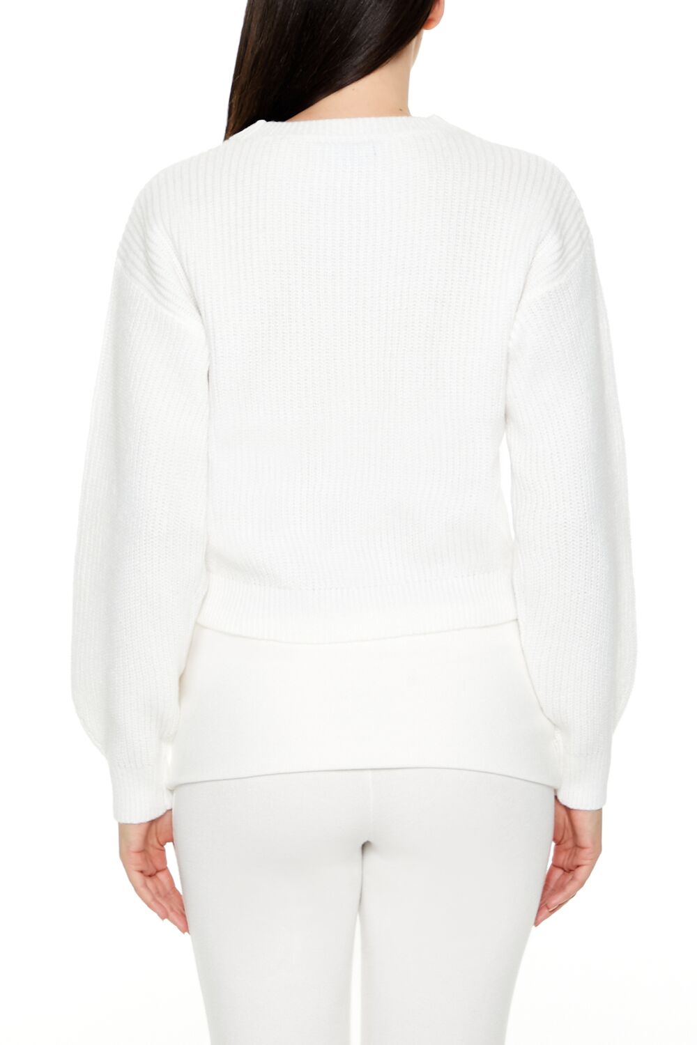 Cropped Drop-Sleeve Sweater | Forever 21 Womens