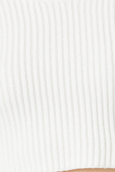 Cropped Rib-Knit Sweater | Forever 21 Womens