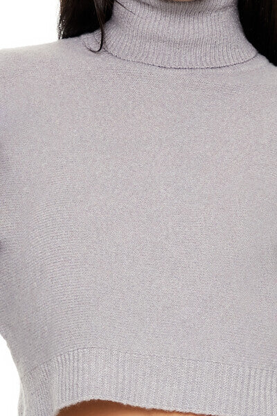 Cropped Turtleneck Sweater | Forever 21 Womens