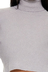 Cropped Turtleneck Sweater | Forever 21 Womens