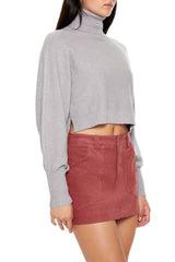 Cropped Turtleneck Sweater | Forever 21 Womens