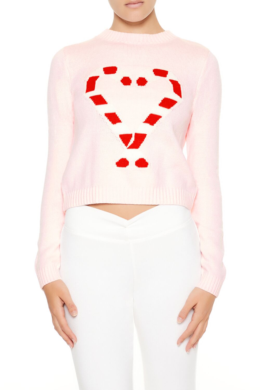 Candy Cane Graphic Sweater | Forever 21 Womens
