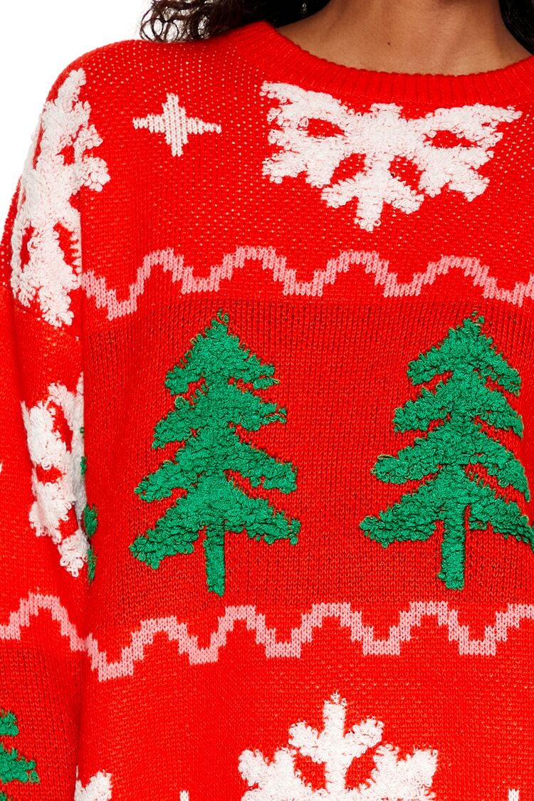 Christmas Tree Fair Isle Sweater | Forever 21 Womens