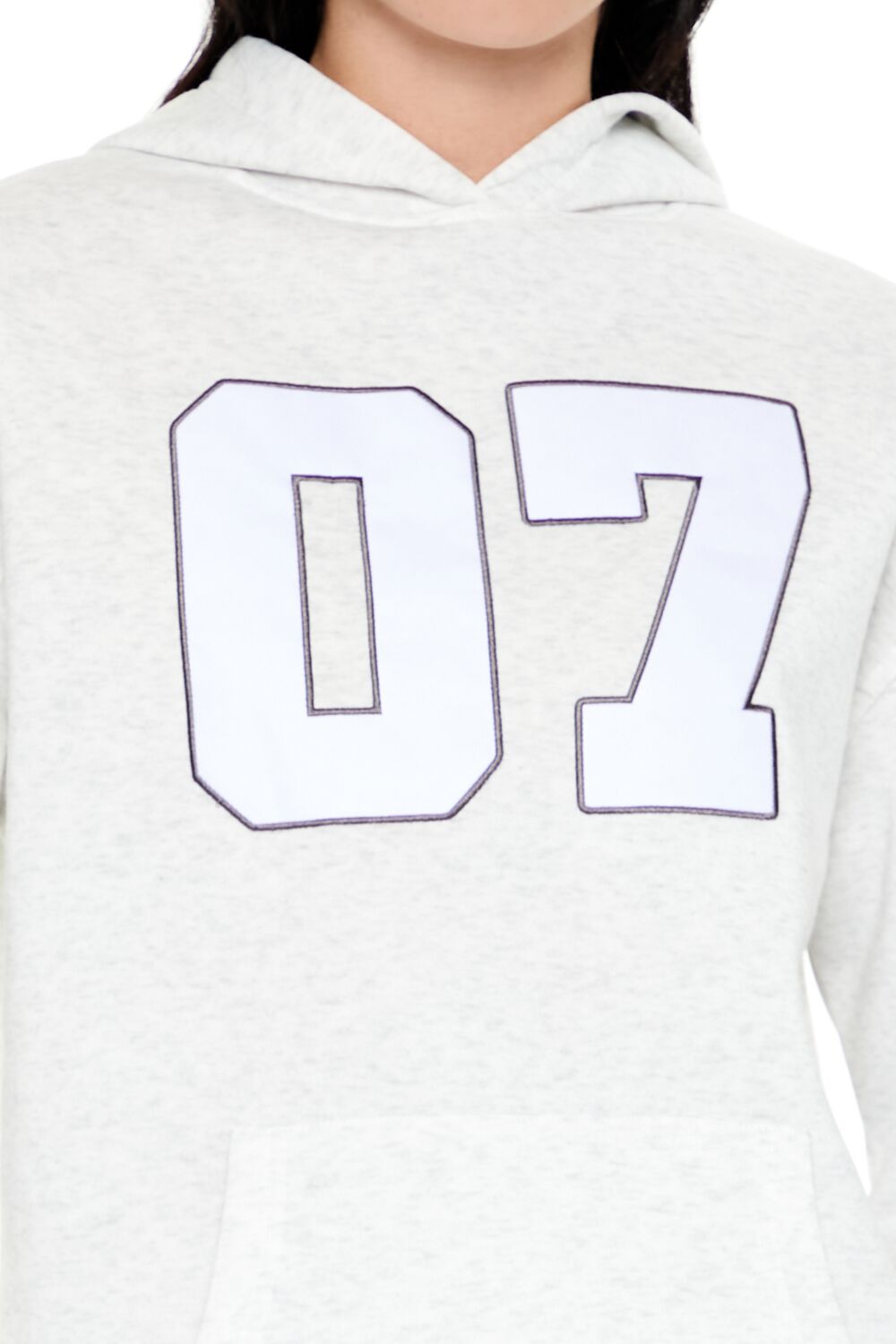 07 Graphic Fleece Hoodie | Forever 21 Womens