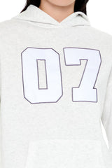 07 Graphic Fleece Hoodie | Forever 21 Womens