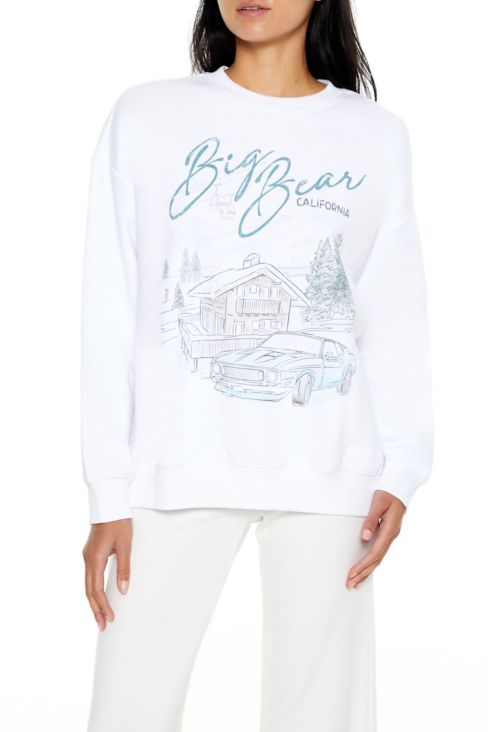 Big Bear California Graphic Pullover | Forever 21 Womens