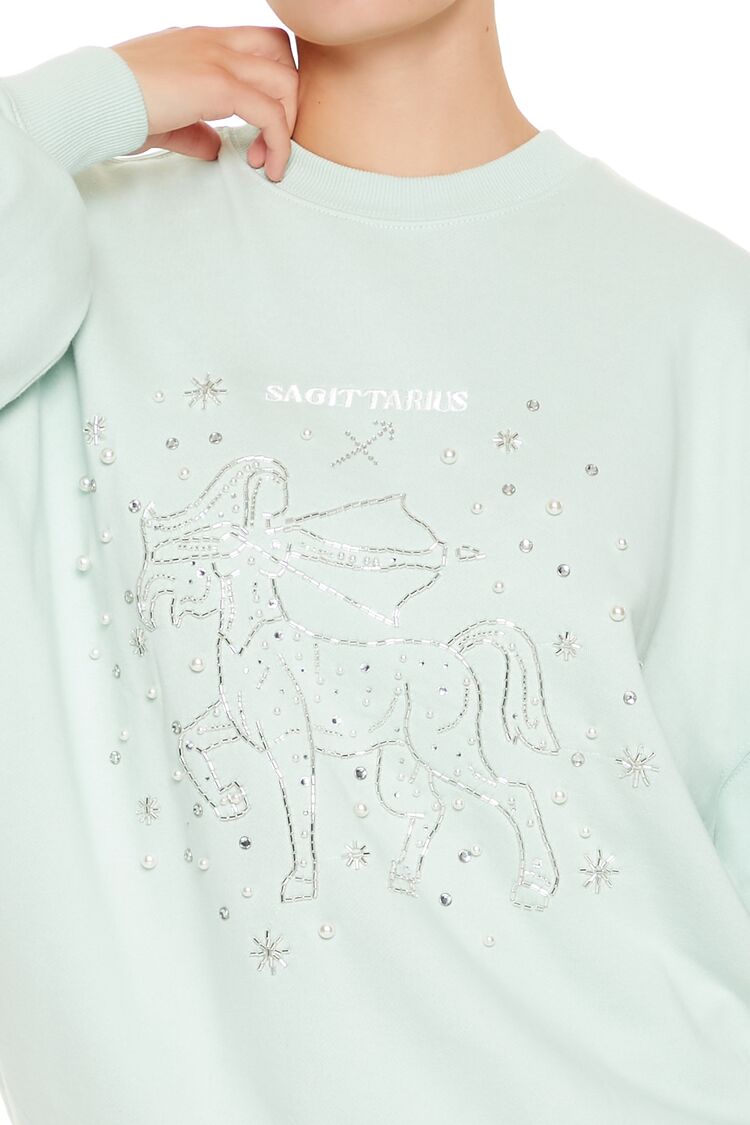 Beaded Sagittarius Pullover | Forever 21 Womens
