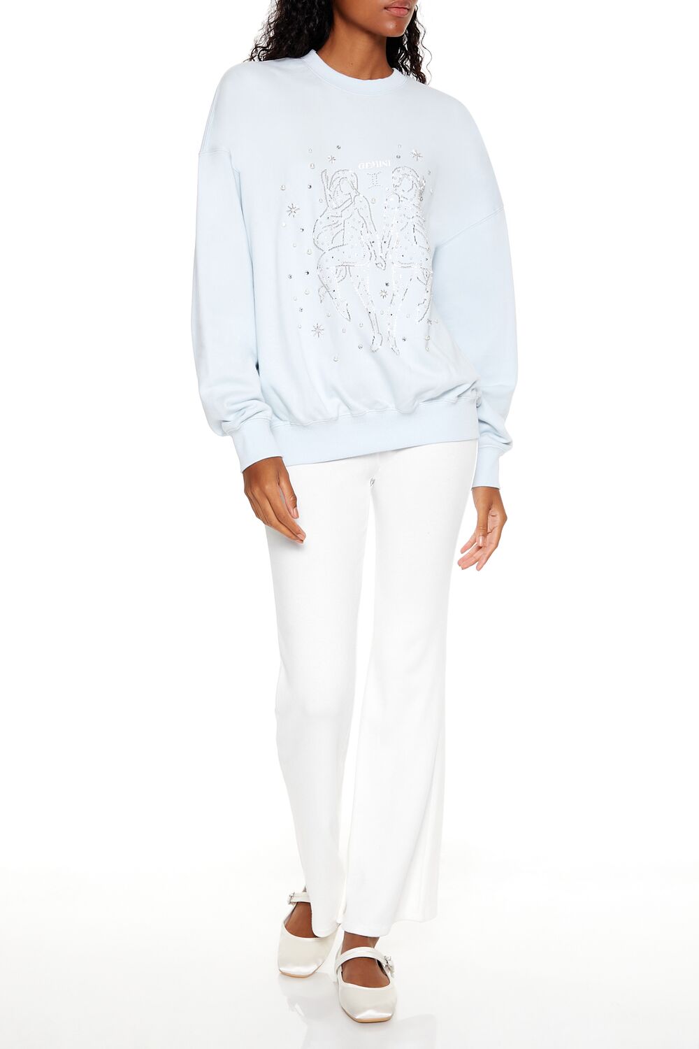 Beaded Gemini Pullover | Forever 21 Womens