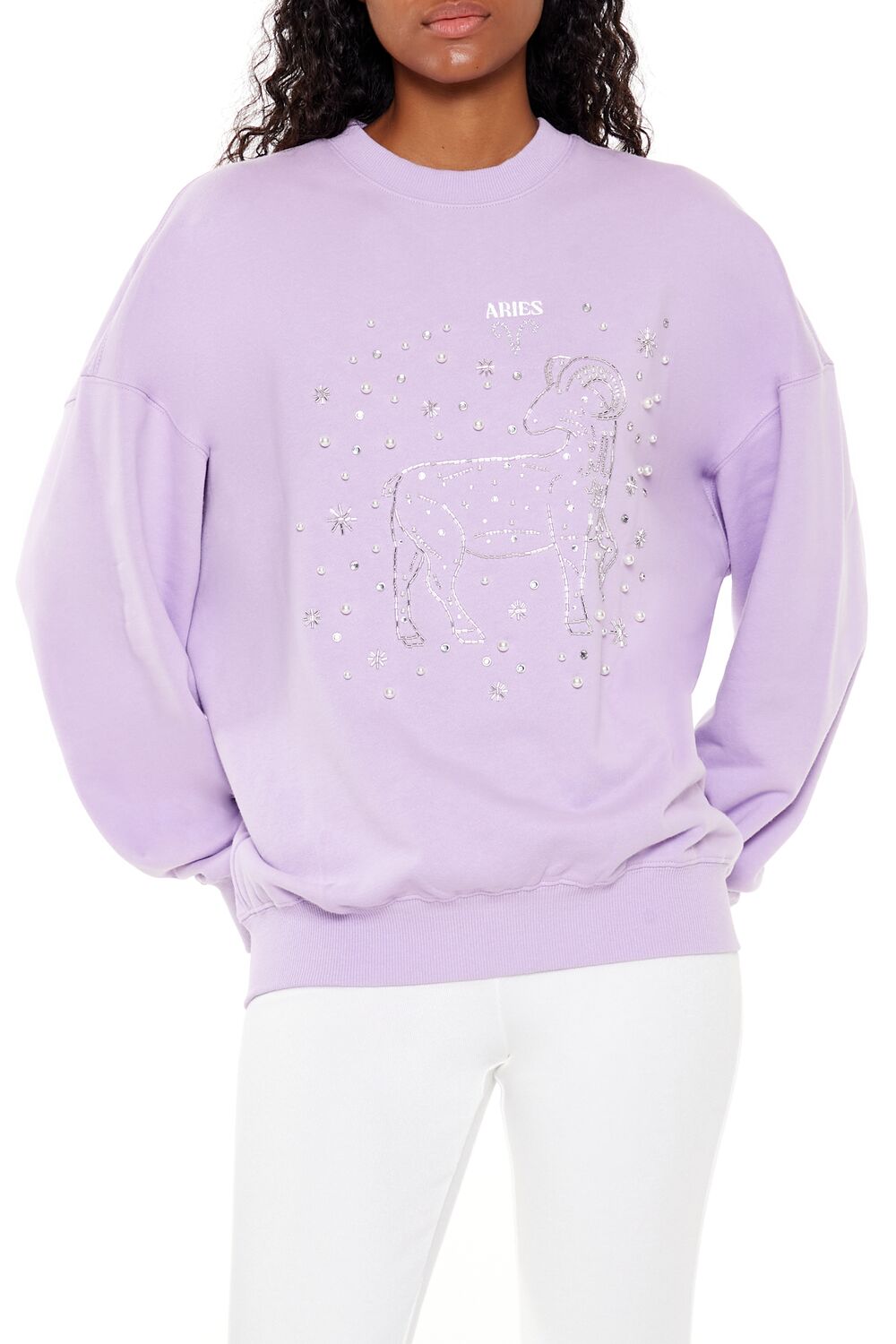 Beaded Aries Pullover | Forever 21 Womens