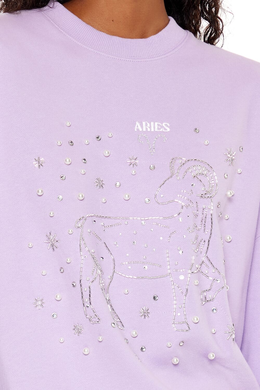 Beaded Aries Pullover | Forever 21 Womens