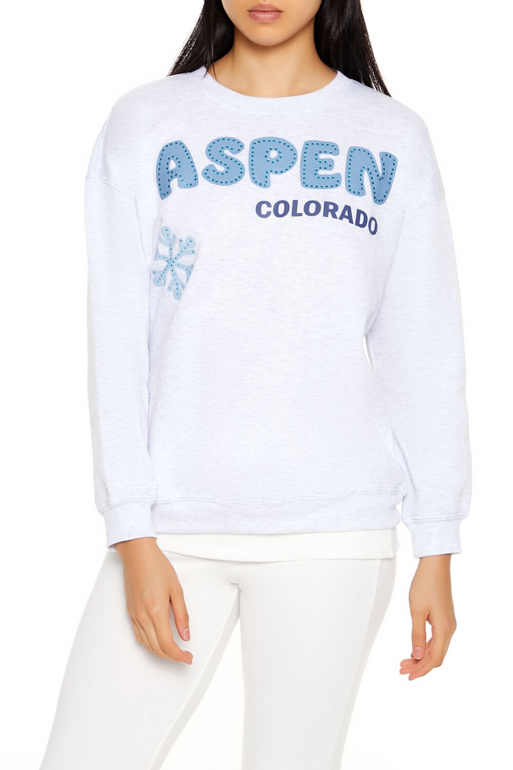Aspen Colorado Rhinestone Pullover | Forever 21 Womens