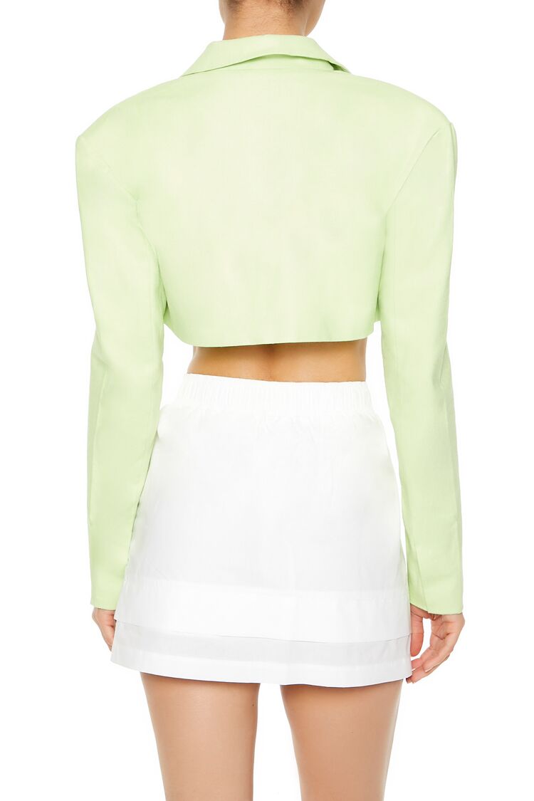 Cropped Peak Lapel Boxy Blazer | Forever 21 Womens