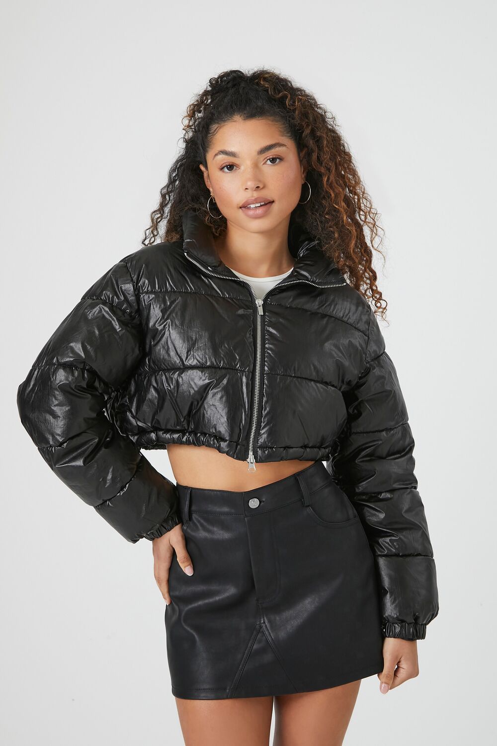 Cropped Puffer Jacket | Forever 21 Womens