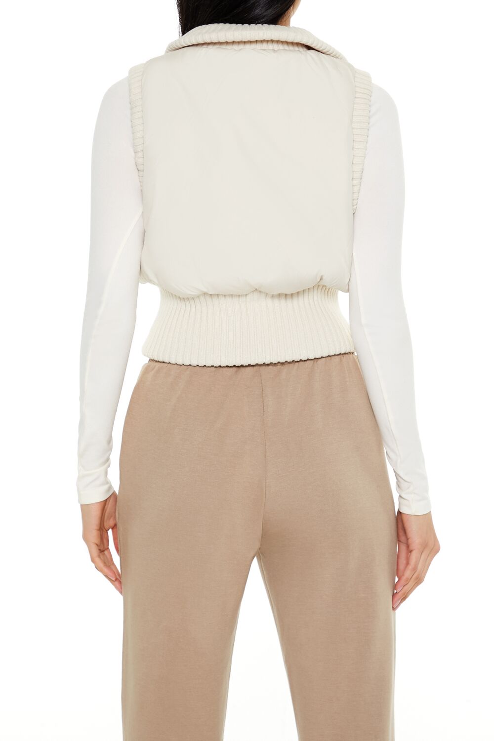 Cropped Zip-Up Vest | Forever 21 Womens