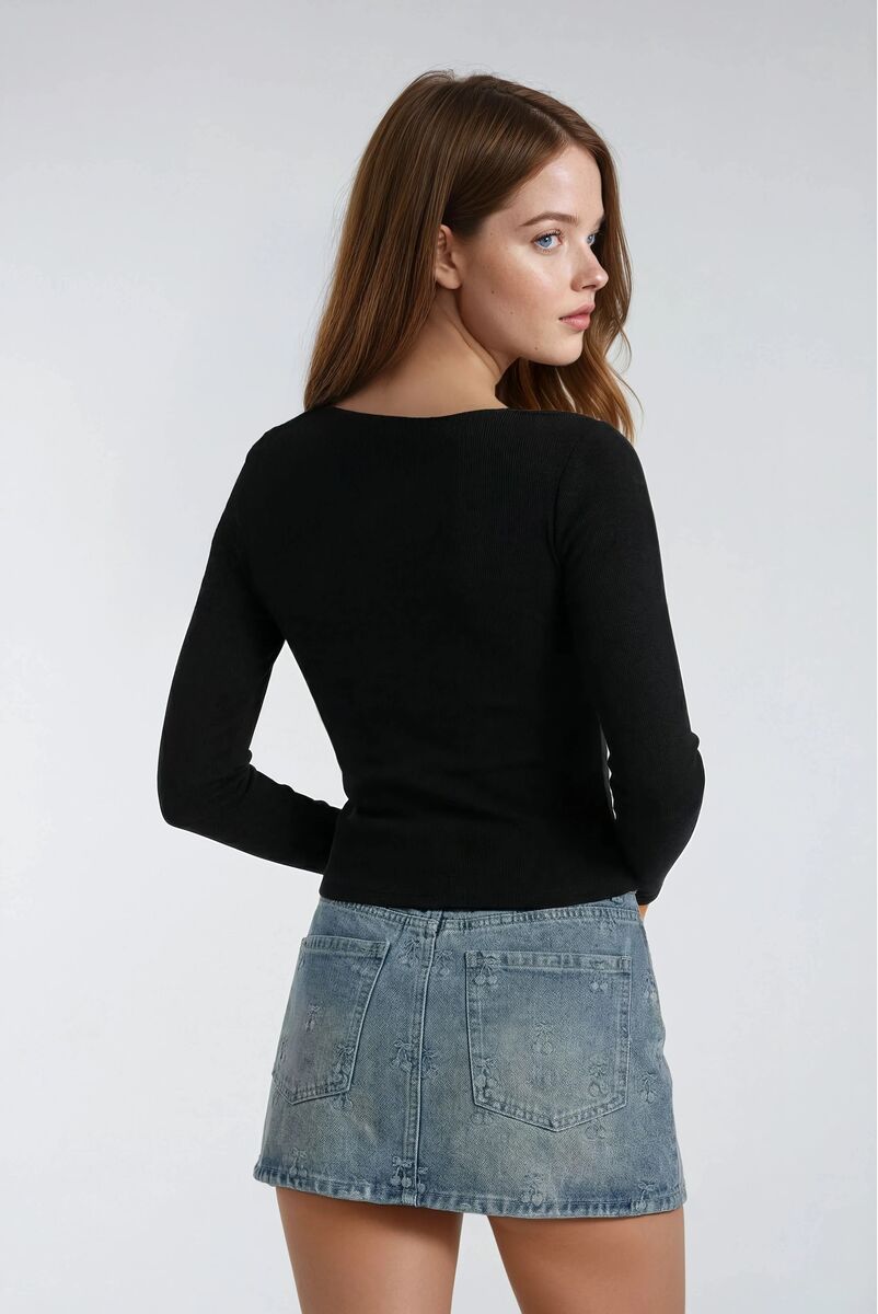 Cherry Embroidered Denim Mini Skirt | Forever 21 Womens