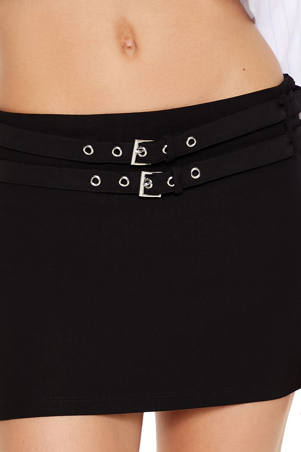 Double Belt Mini Skirt | Forever 21 Womens