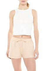 Drawstring Poplin Shorts | Forever 21 Womens