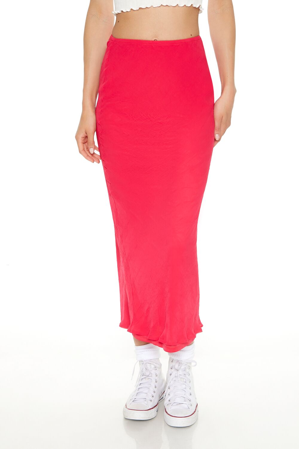 Chiffon Midi Skirt | Forever 21 Womens