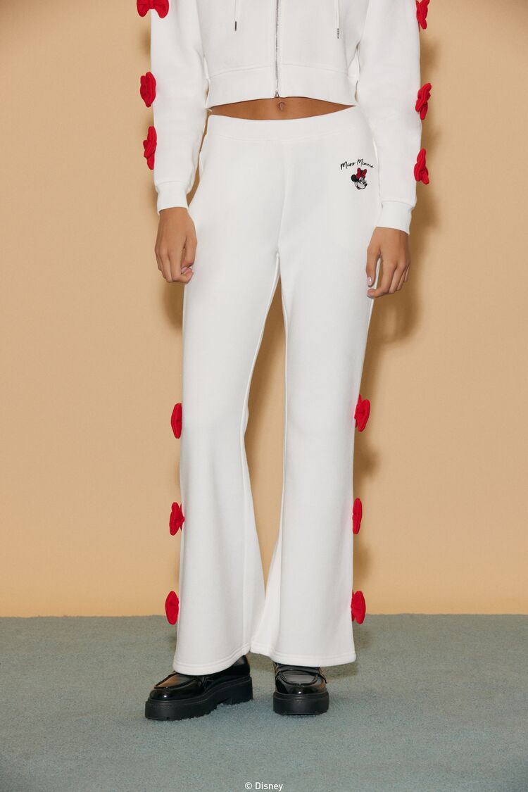Disney Minnie Mouse Bow Sweatpants | Forever 21 Womens