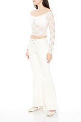 Corduroy Mid-Rise Flare Pants | Forever 21 Womens