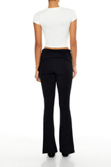 Drawstring Flare Leggings | Forever 21 Womens