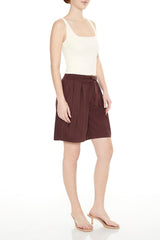 Drawstring Trouser Shorts | Forever 21 Womens