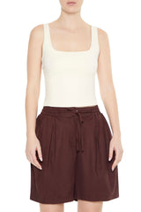 Drawstring Trouser Shorts | Forever 21 Womens