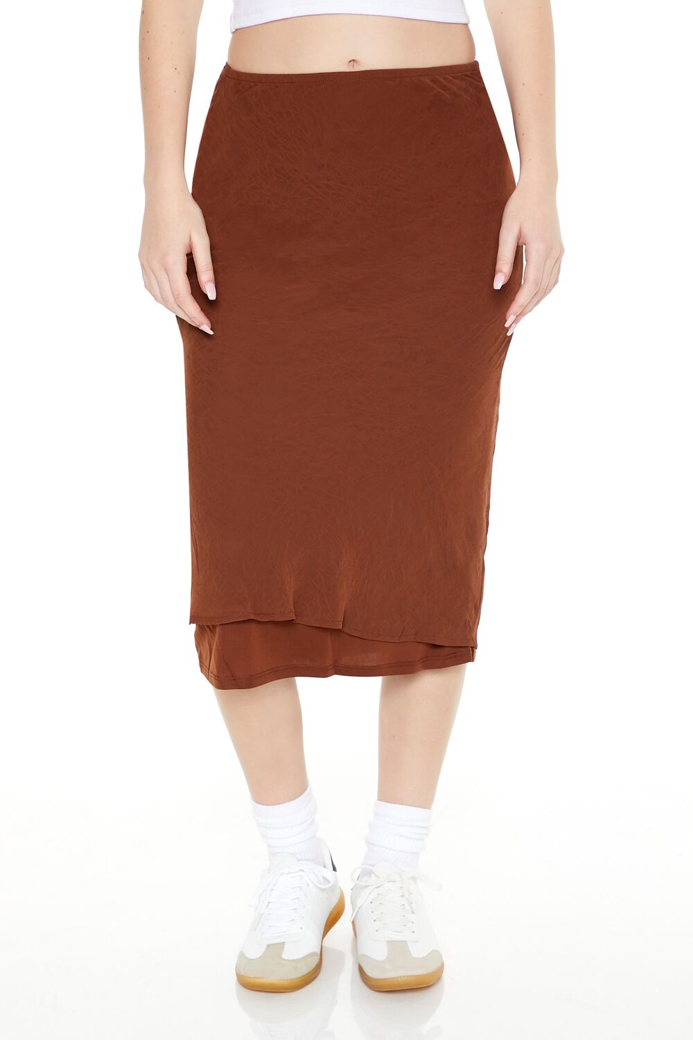 Chiffon Midi Skirt | Forever 21 Womens