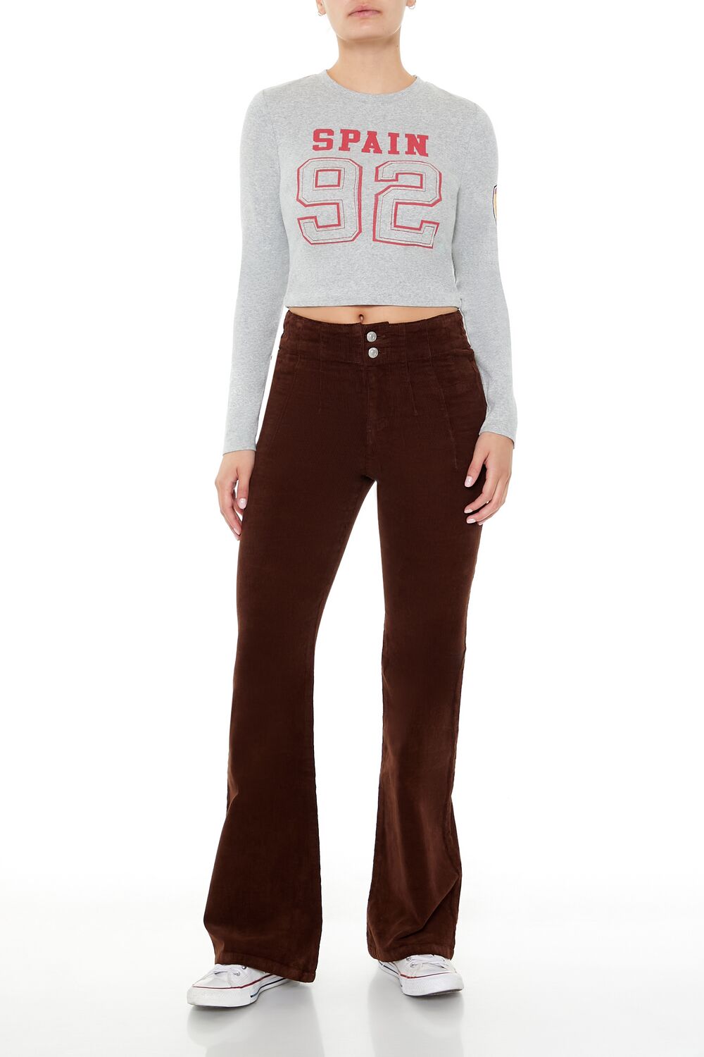 Spain 92 Graphic Cropped Tee | Forever 21 Womens