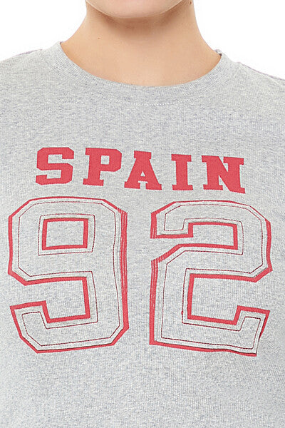 Spain 92 Graphic Cropped Tee | Forever 21 Womens