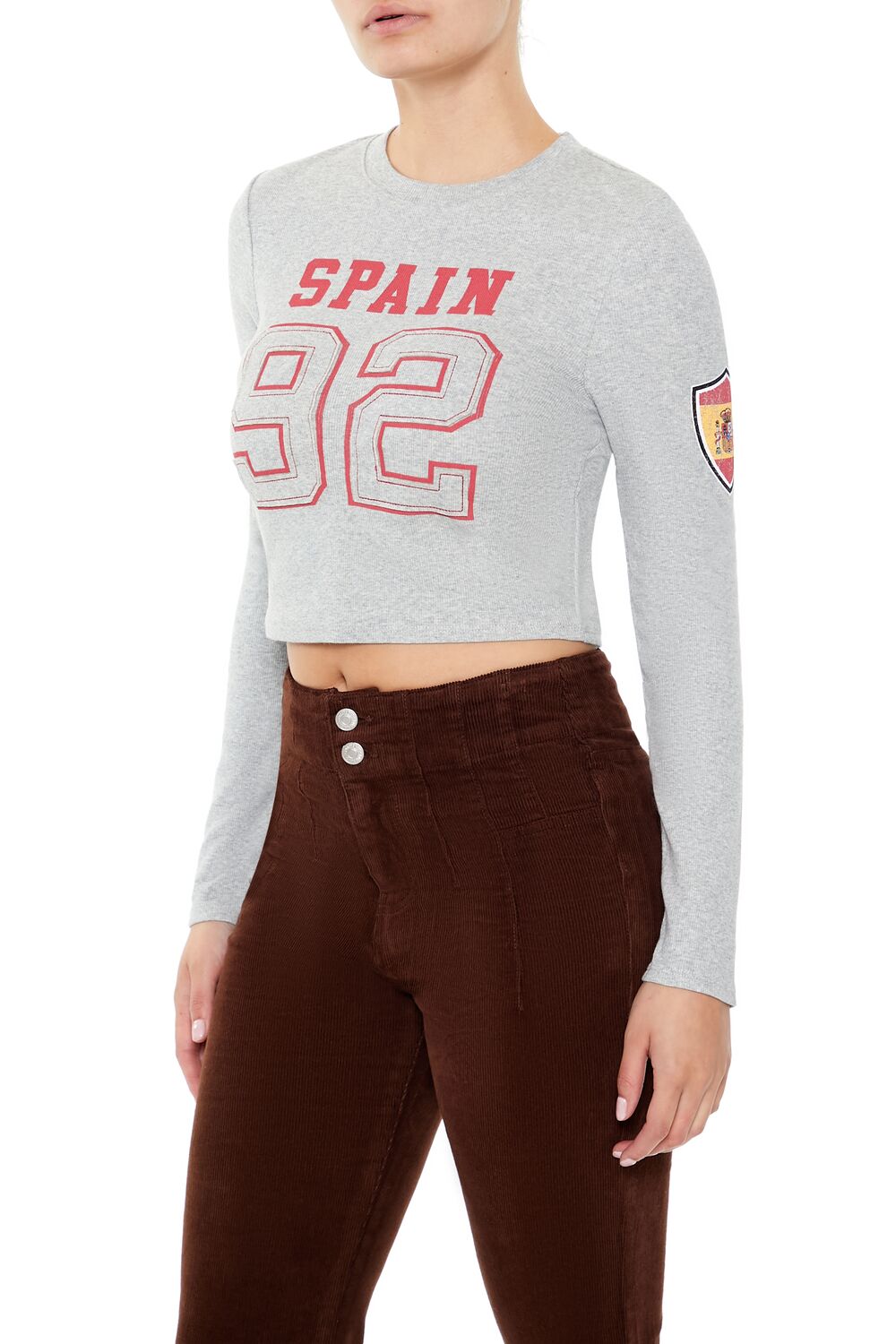 Spain 92 Graphic Cropped Tee | Forever 21 Womens