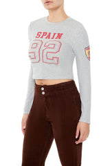 Spain 92 Graphic Cropped Tee | Forever 21 Womens