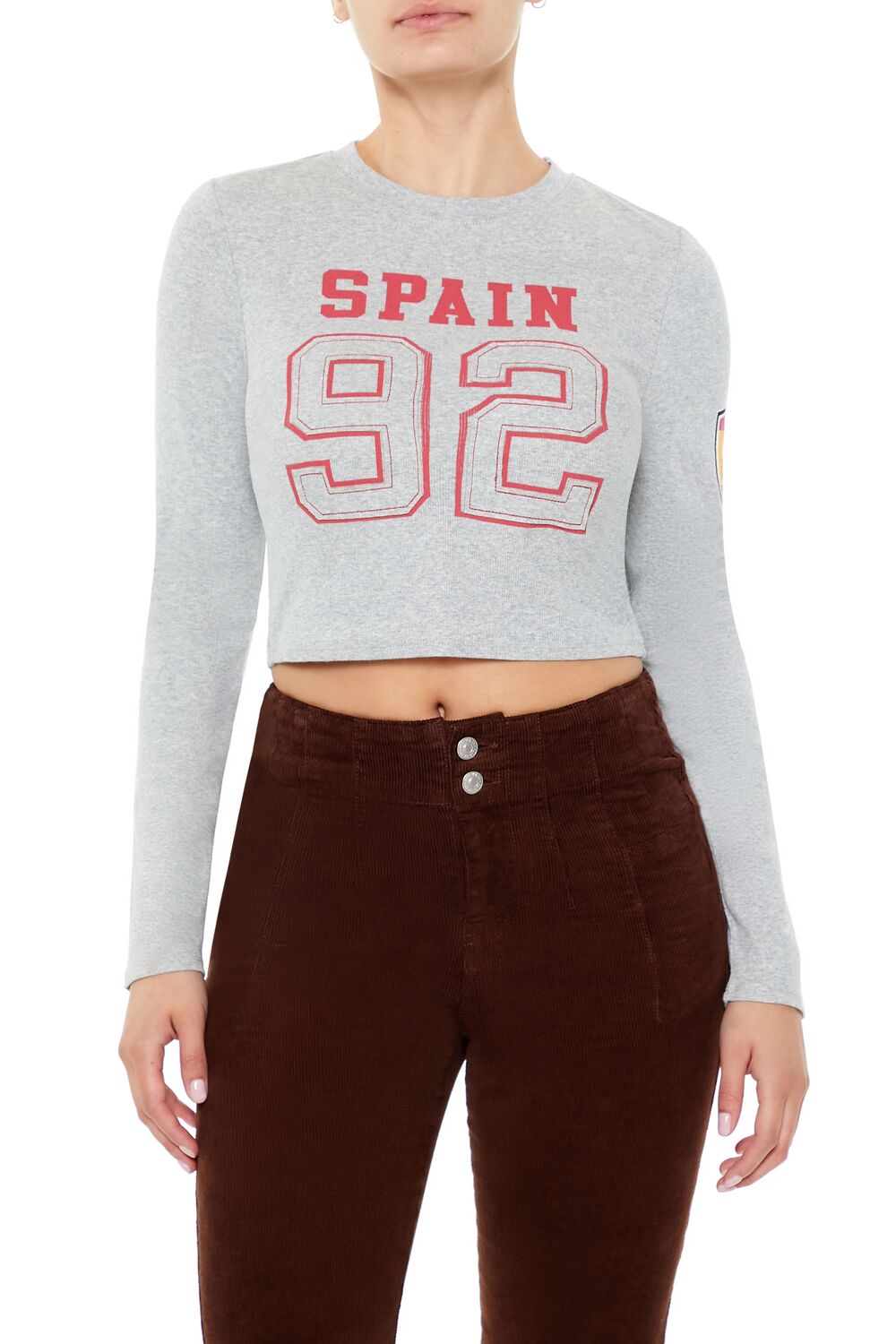 Spain 92 Graphic Cropped Tee | Forever 21 Womens