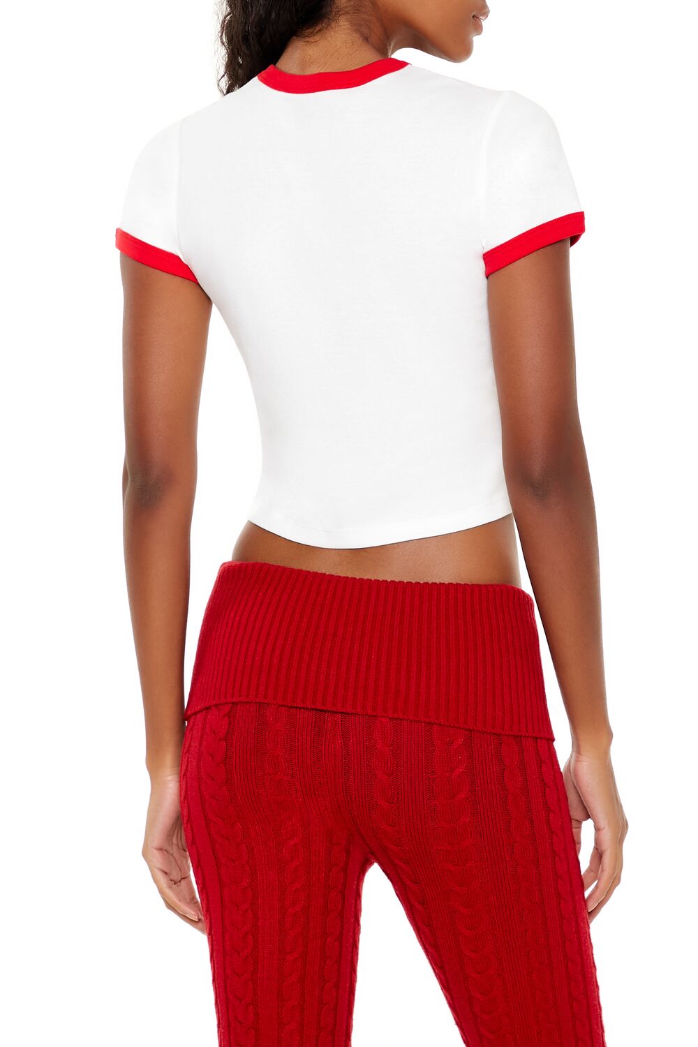 Coca-Cola Snow Ringer Baby Tee | Forever 21 Womens