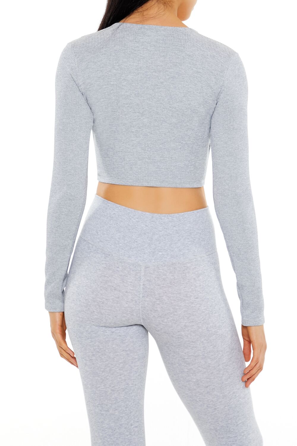 Active Seamless Surplice Crop Top | Forever 21 Womens