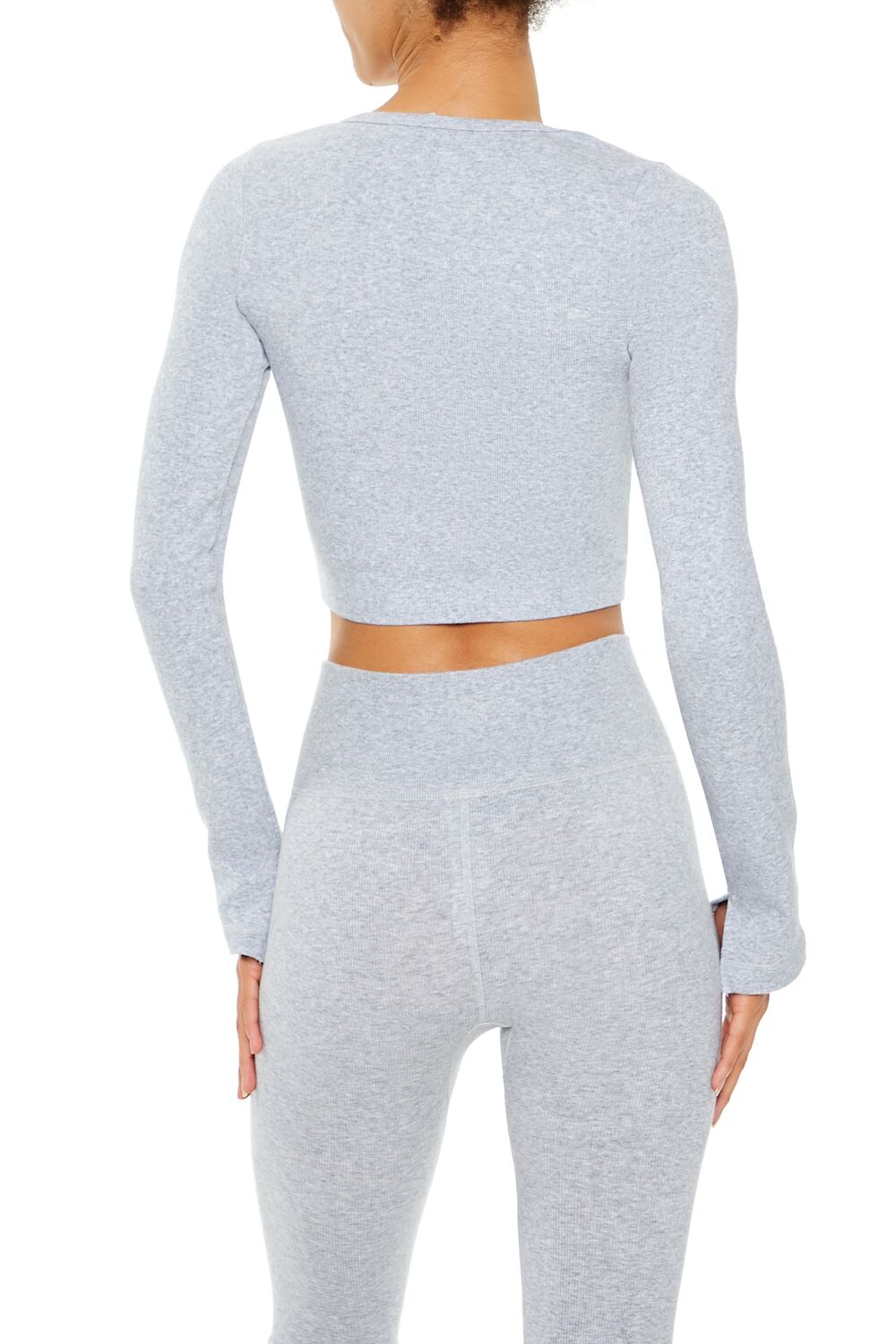 Active Seamless V-Neck Crop Top | Forever 21 Womens