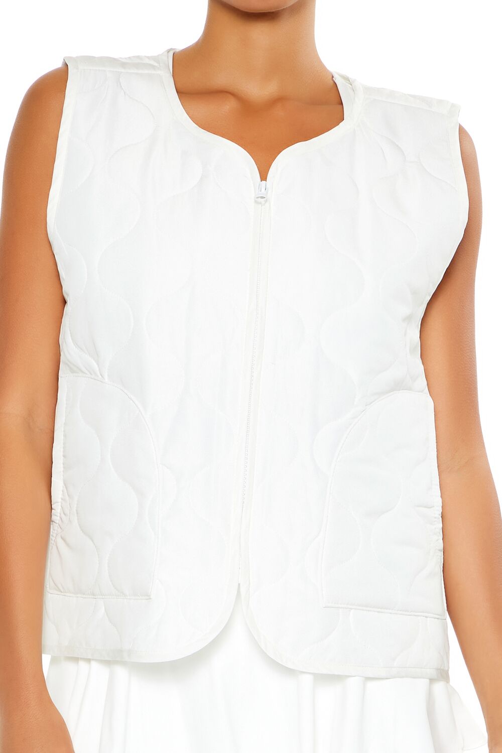 Active Quilted Zip-Up Vest | Forever 21 Womens