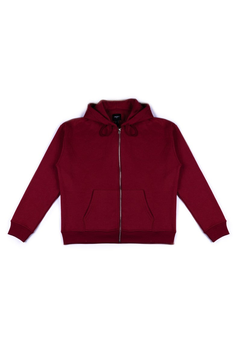 Fleece Zip-Up Hoodie | Forever 21 Mens