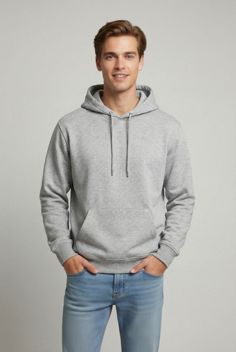 Drawstring Fleece Hoodie | Forever 21 Mens