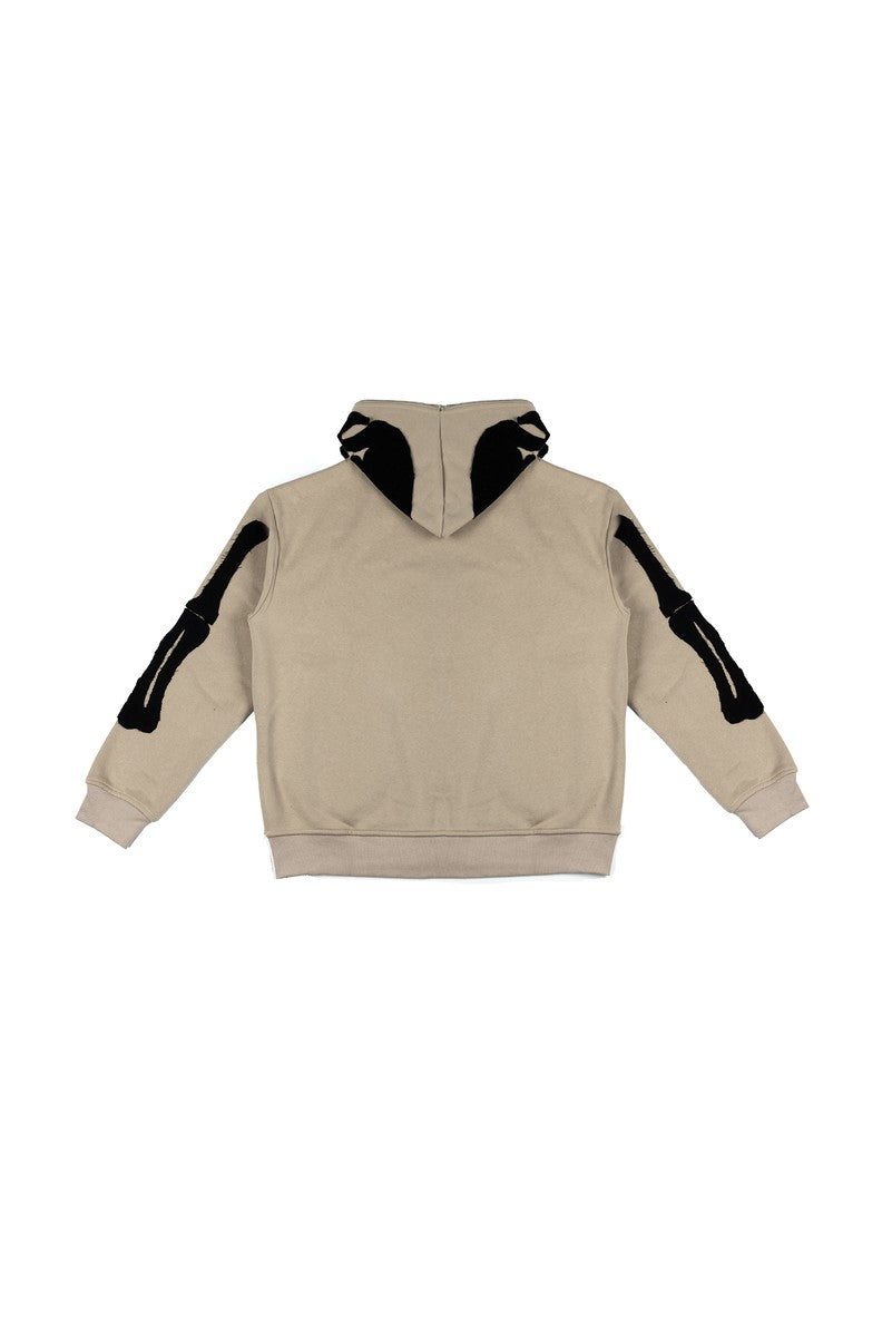 Skeleton Graphic Zip-Up Hoodie | Forever 21 Mens